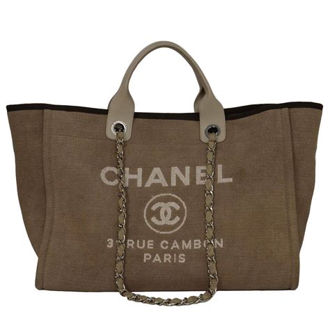 chanel canvas deauville bag|chanel deauville medium tote bag.